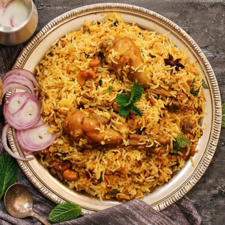 biryani became the first choice of customers in New Year party