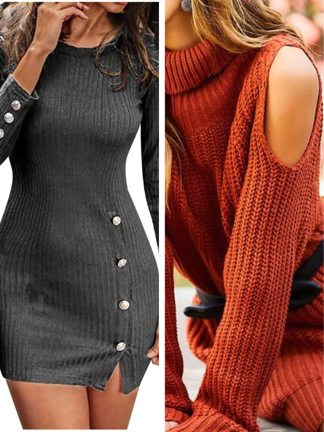 Dress to Impress: Unveiling the 10 Hottest Woolen Party Dresses Every Woman Should Own!