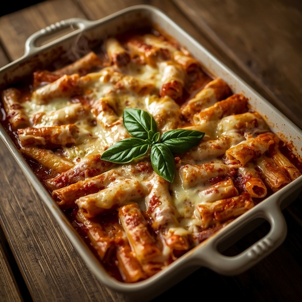 Baked Ziti with Ricotta and Mozzarella: The Ultimate Comfort Casserole That Feels Like a Hug