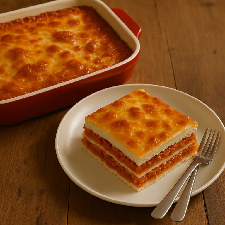 Gluten-Free Lasagna with Rice Noodles: Finally, a Sliceable, Satisfying Comfort Dish That Everyone Can Enjoy