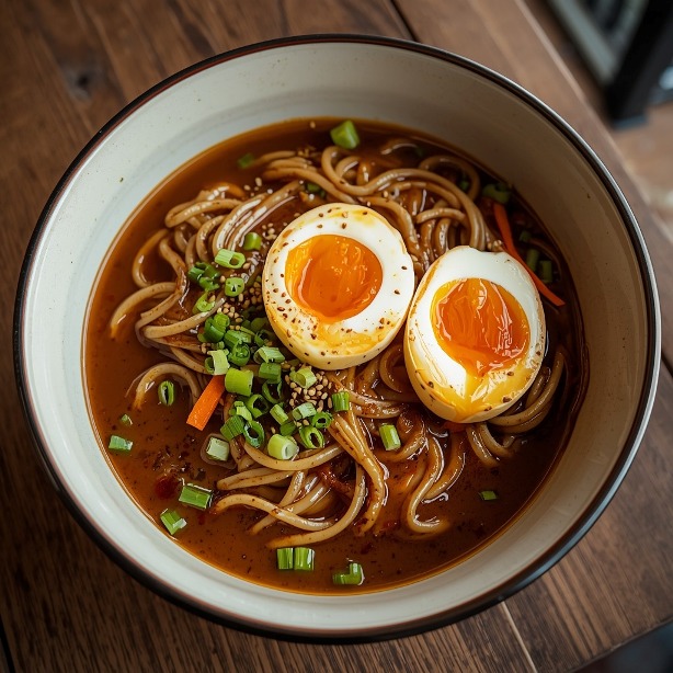 Noodle Dish with Soft-Boiled Egg: The 20-Minute Bowl That Feels Like a Restaurant Splurge (But Costs Pennies)