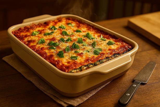 Ricotta Spinach Lasagna: The Creamy, Cheesy Comfort Dish That Feels Like a Hug