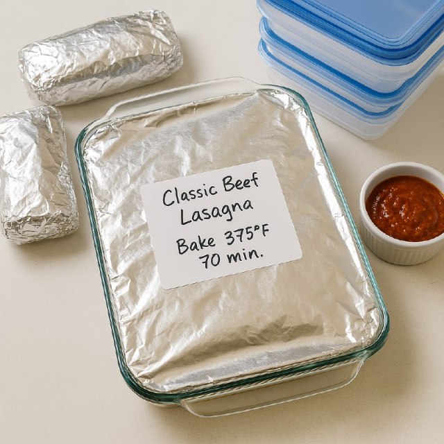 Freezer-Friendly Lasagna Meal Prep: Make It Once, Eat Like a King All Month