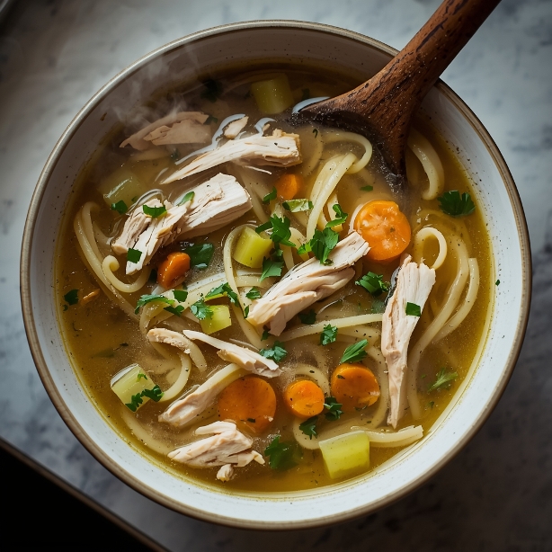 Chicken Noodle Soup with Rotisserie Chicken: The 20-Minute Comfort Bowl That Tastes Like Grandma Made It