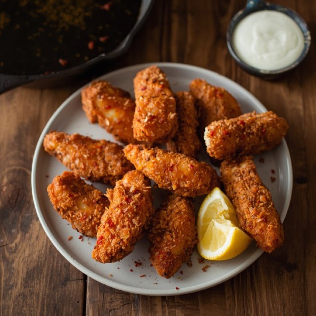 Spicy Fried Chicken Strips Recipe Without Buttermilk: Crispy, Juicy, and Ready in 30 Minutes