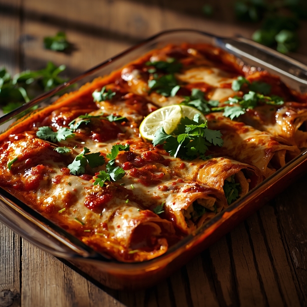 Spinach and Broccoli Enchiladas: The Cheesy, Veggie-Packed Comfort Dish That Even Picky Eaters Love