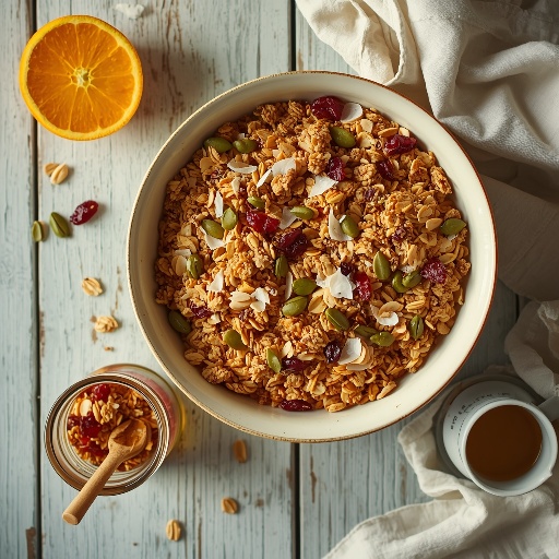 Nut-Free Granola Recipe Without Honey