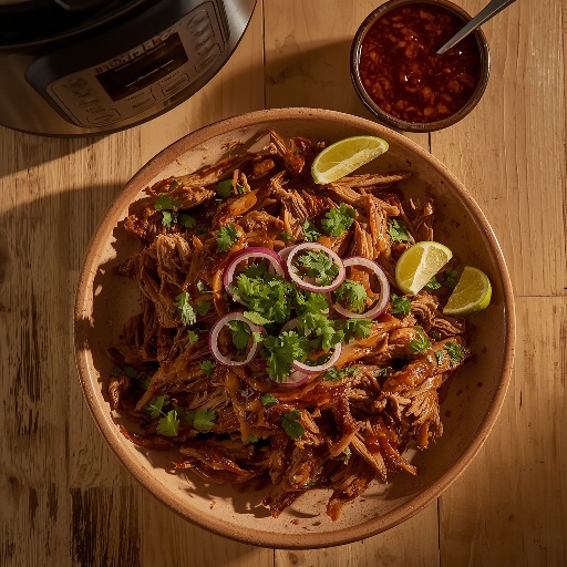 Pressure cooker pulled pork from frozen — Arizona style