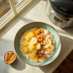 Rice cooker oatmeal recipe — made overnight in Hawaii