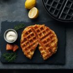 Waffle iron hash browns — crispy, Oregon style
