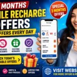3 Months Mobile Recharge Offers